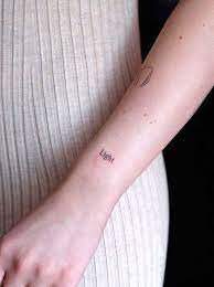 We have an idea for those who love minimalistic style — just choose black small tattoos. 61 Meaningful One Word Tattoos That Say A Million Things