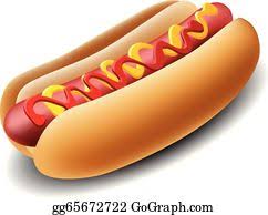 The resolution of image is 1415x953 and classified to food network logo, hot dog, junk food. Hot Dog Clipart Lizenzfrei Gograph