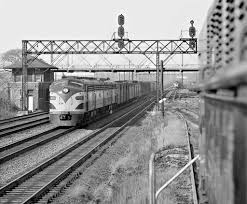 Sal Richmond Virginia 1961 View Of Richmond Fredericksburg And Potomac Railroad S Acca Yard In Richm Railroad Photography Railroad Photos Train Photography