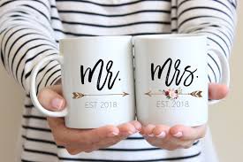 Mr And Mrs Mug Wifey Gift Hubby And Wifey Mug Wedding Gift Etsy Wifey Gift Wedding Mugs Engagement Gifts