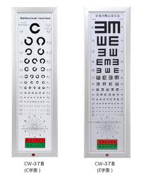 Hot Item Led Visual Chart Eye Testing Ophthalmic Eequiment C E Chart