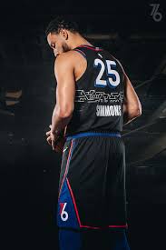 Sixers drop a heartbreaker to vintage melo and blazers. Sixers Debut New Black City Edition Jerseys For 2020 2021 Season Basketball Phillytrib Com
