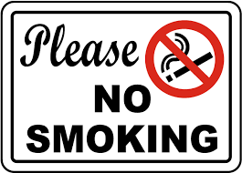 9.25″ tall x 7.25″ wide. Please No Smoking Sign J2514 By Safetysign Com