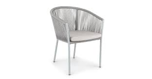 Corda Beach Sand Dining Chair Outdoor Dining Chairs Contemporary Outdoor Furniture Dining Chairs