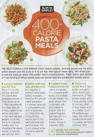 Pin By Caren Capuson On 400 Calorie Meals Pasta Calories 400 Calorie Meals 500 Calorie Meals