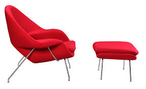 Check out our red ottoman chair selection for the very best in unique or custom, handmade pieces from our shops. Womb Chair With Ottoman By Eero Saarinen 1948 Cashmere Red 90060 01