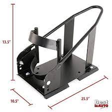3 Position Motorcycle Front Wheel Tire Chock Trailer Mount Stop Pivot Cradle Bike Stand Adjustable Removable Tr Motorcycle Trailer Motorbike Storage Bike Stand