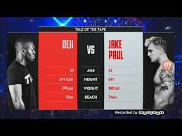 Floyd mayweather has previously expressed interest in facing jake paul in an exhibition bout if the latter could secure a win over ben askren. Deji Vs Jake Paul Stats Before Fight Youtube