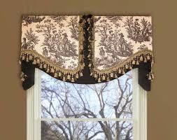 Black And White Striped Valance Curtains Board Mounted Houston Valance With Mini Jabots Unique Window Treatments Custom Window Treatments Valance Window Treatments
