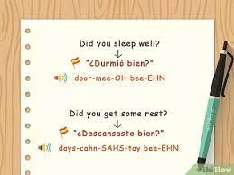 4 Ways To Say Good Morning In Spanish Wikihow