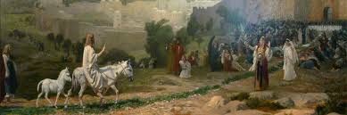 Image result for images Jesus Entered Jerusalem on a Donkey