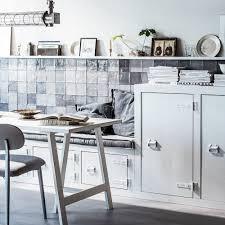 Blue gray kitchen cabinets farmhouse kitchen cabinets kitchen cabinet design painting kitchen cabinets kitchen cabinetry white cabinets kitchen fixtures kitchen cabinetry is a major consideration in your kitchen planning and design and for most how to make a kitchen island. 32 Kitchen Storage Bench Ideas That You Have Never Seen Before