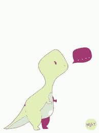 Follow along and draw a cute birthday cake! Cute Cartoon Dinosaur Gifs Tenor