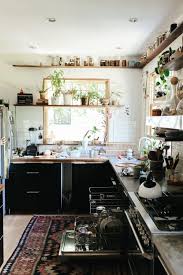 12 Bohemian Kitchens That Make Us Want To Cook While Wearing A Kaftan Hunker Kitchen Remodel Home Kitchens Kitchen Design