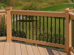 Basket With Screw Set Deck Railing Design Deck Railing Pictures Patio Railing