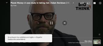 Subtitulos al español en YouTube