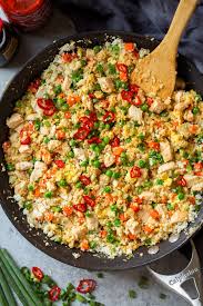 Cauliflower Chicken Fried Rice Cooking Classy
