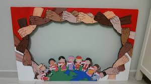 With this guarantee feel comfortable to message us or chat with our online agents who are available 24hours a day and 7 days a week be it on a weekend or on a holiday. Racial Harmony Themed Photobooth Frame 100 Handmade Hobbies Toys Stationery Craft Occasions Party Supplies On Carousell