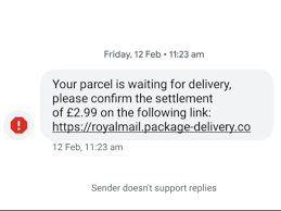 Myfreesms.co.uk is a free text message service that allows you to send free sms text messages to your friends. Royal Mail Scam Warning Over Fraudulent Text Messages About 2 99 Fee The Independent