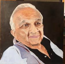 Both me and my husband are huge music fans (him more than me though) and  he's been mentioning how one day I should do a few paintings of album art  from different