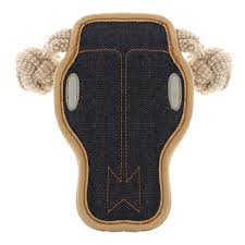 Show all 3 for $16.20. Aussie Naturals Denim Tuffs Dog Toy Steer S Baxterboo