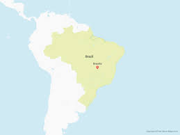 Geography games, quiz game, blank maps, geogames, educational games, outline map. Vector Maps Of Brazil Free Vector Maps