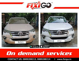 Car spa offers a variety of express details that allow you to get a professional detail without the long waits at most auto detail shops. Pin On Fixigo Car Service Center