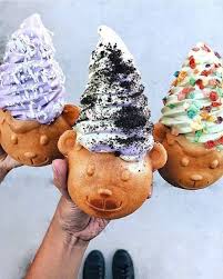 Recess Italian Ice Cream In A Bear Cone Las Vegas Unicorn Desserts Cute Desserts Desserts