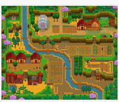 The layout isn't the only unique thing about the farm, however — monsters come out at night here. Stardew Valley Hilltop Farm Layout 1280x1040 Png Download Pngkit