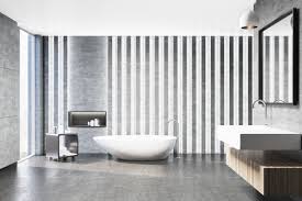 Graue badewanne online kaufen bei otto » große auswahl top marken top service ratenkauf & kauf auf rechnung » jetzt eckbadewanne bestellen! Schwarzes Badezimmer Interieur Mit Einer Weissen Wanne Eine Massive Waschbecken Mit Einem Orangenhahn Regale Und Ein Panoramafenster Seitenansicht 3d Rendering Mock Up Lizenzfreie Fotos Bilder Und Stock Fotografie Image 83071776