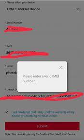 · dial *#06# on your oneplus phone as if you were making a phone call. Answered Unlock Code Token Won T Take On Form Oneplus Community