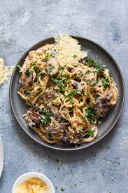 Weeknight Creamy Mushroom Kale Pasta Recipe Kale Pasta Stuffed Mushrooms Creamy Mushrooms