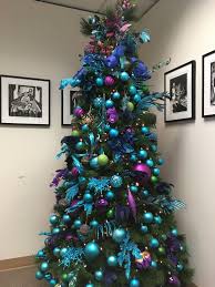 Peacock Christmas Tree Turquoise Christmas Tree Purple Christmas Tree Purple Christmas Tree Decorations