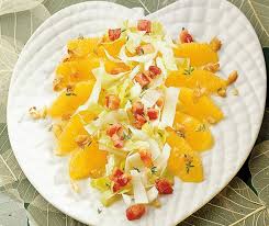 Salade D Endives Et D Oranges Chicoree Salat Rezept Rezepte Herzhafte Speisen