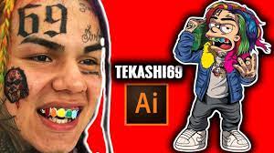 Find tekashi69 stock photos in hd and millions of other editorial images in the shutterstock collection. 6ix9ine Tekashi69 As Bart Simpson Adobe Illustrator Youtube