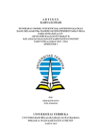 Admin blog temukan contoh 2019 juga mengumpulkan gambar gambar lainnya terkait contoh karya ilmiah universitas terbuka jurusan manajemen dibawah ini. Doc Sampul Karil Sdn Bajang 01 Academia Edu