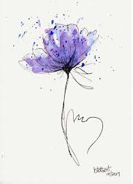 Auch einen teenager charakter haben die coolen bilder zum zeichnen. 1000 Beautiful Drawing Ideas With Detailed Instructions Watercolor Art Paintings Flower Drawing Original Watercolor Art