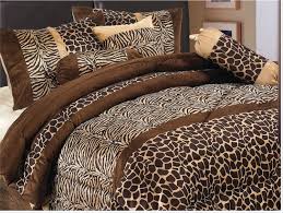 Schatzi brown leopard king duvet set tan. Giraffe Print Sheets Sets