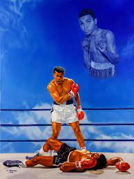 Nicknamed the greatest, he is widely regarded as one of the most significant and celebrated figures of the 20th century, and is frequently ranked as the best heavyweight boxer of all time. From The Dream To The Greatest Muhammad Ali Painting By Michael Bridges Saatchi Art