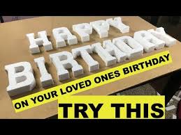 Diy How To Cut Thermocol 3d Letters For Birthday Celebrations 3d Letters For Stage Decoration Youtube Alibaba.com offers 827 thermocol letter products. diy how to cut thermocol 3d letters for birthday celebrations 3d letters for stage decoration