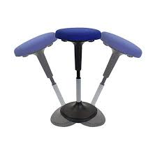 For a basic office chair, it has good support and is height adjustable, marko says. Wobble Stool Standing Desk Balance Chair For Active Sitting Tall Ergonomic Adjustable Height Swiveling Leaning Perch Perching Ergonomic Sit Stand High Computer Chair Swivels 360 For Adults Kids Walmart Com Walmart Com