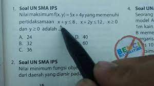 Calon guru belajar matematika dasar dari cara menentukan nilai optimum (maksimum/minimum) fungsi tujuan atau fungsi sasaran pada program linear. Program Linier Nilai Maksimum Youtube