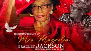 Mrs. Magnolia Bradley Jackson (March 14, 1918