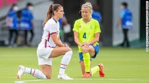 Women's soccer team is ranked number one in the world. Women S Soccer Teams Take A Knee Ahead Of Opening Olympic Games Matches Cnn