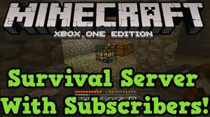 Survival evolved arma3 atlas conan exiles counter strike : Minecraft Xbox One Ps4 Survival Server Live Youtube
