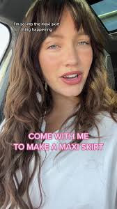 DIY Ethereal Style Maxi Skirt Tutorial