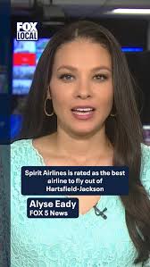 A new study says #spiritairlines ✈️ is the best airline to fly out of  Hartsfield-Jackson Airport. Thoughts? 🤔 🧐 , #fox5atlanta #foxlocal  #atlanta