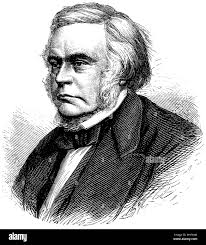 John Bright (born November 16, 1811 Stock Photo