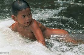448 Laos Kids River Photos And Premium High Res Pictures Getty Images