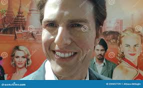 The Statue of the Famous Hollywood Actor, Tom Cruise in One of the  Important Places of Bangkok, Thailand Editorial Stock Image